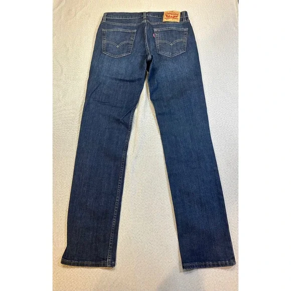 Levis 511 Slim Fit Jeans Mens 33x34 Dark Wash Indigo Denim 04511-1150