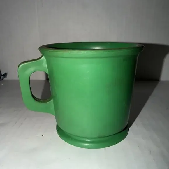 Vintage Marvy Professional Green Rubber Shaving Mug