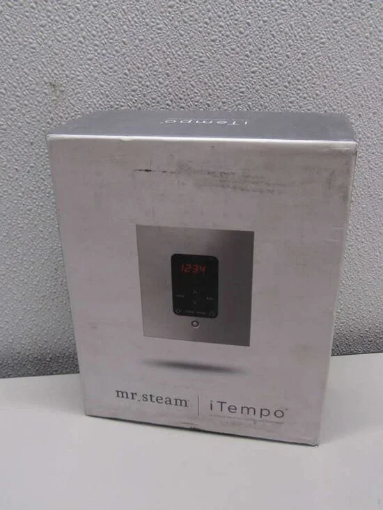 Mr. Steam iTempo Round Steam Shower Control in Polished Chrome