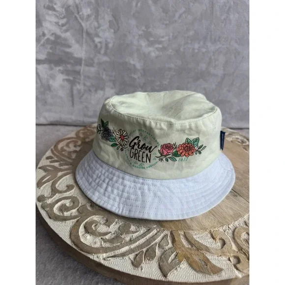 Disney Epcot Flower Garden Festival Grow Green Spirit‎ Jersey Bucket Hat Mint