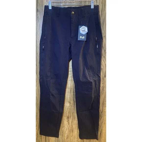 SZ 30 PULI Men's Golf Pants Slim Fit Stretch Tapered,‎ Navy