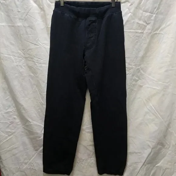 Lululemon black straight leg jogger‎ mens medium zip pocket inner drawstring