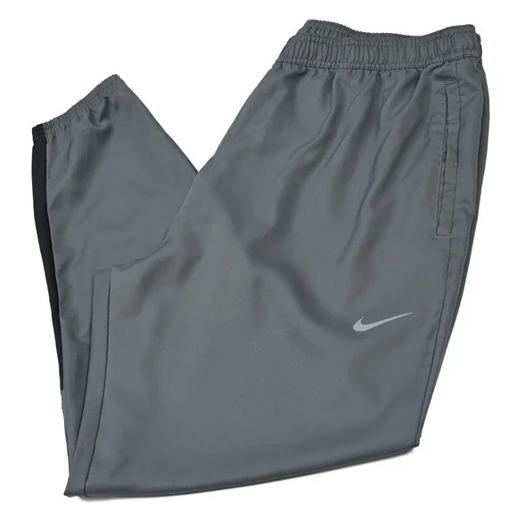 Nike Flex Essential Running‎ Gym Pants Men's XL CU5498-084 Lightweight Zip Ankle