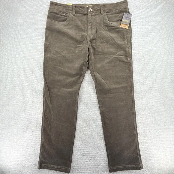 NWT KEEN Re-Cord Pants Mens 40x32 Brown Corduroy Stretch Carpenter Outdoor
