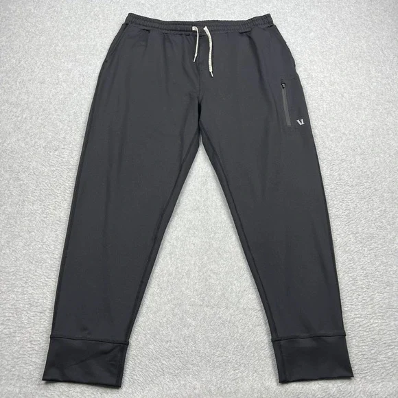 Vuori Sunday Performance Jogger Mens XXL Black Stretch Activewear Gym Pants V416