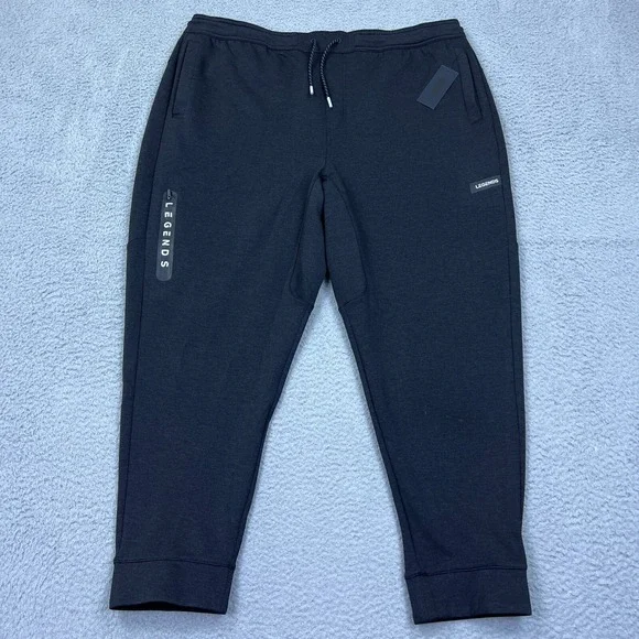 Legends Men's‎ Hawthorne Tech Jogger Pants XXXL Black Heather LGDB031 BKH