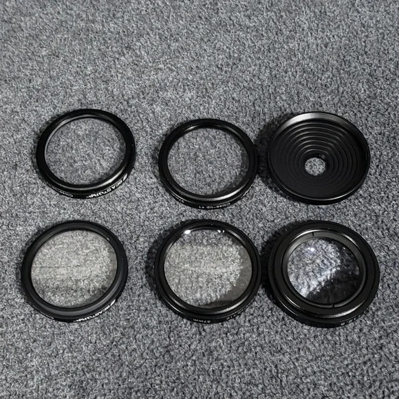 Beastgrip Lens Filter Set 37mm Close-up +1 +2 +4 +10 Macro‎ +12.5 M-Series Phone