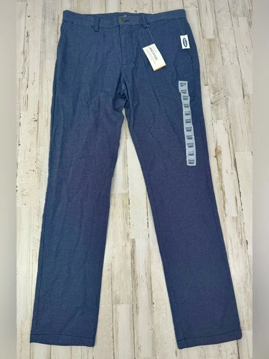 Old Navy Men's Navy Blue Dress Pants