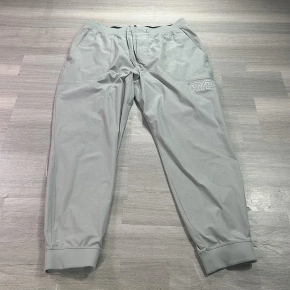 Lululemon Pants Mens XL Gray Woven Jogger Elastic Waist RYP Athletic LM5AMZS