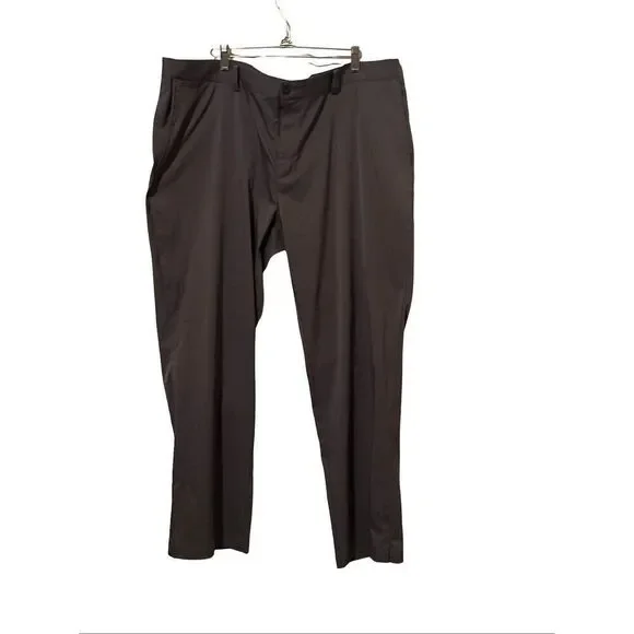 Nike Mens Dri-Fit Performance Stretch Casual Golf Pants Charcoal Gray Size 42x30
