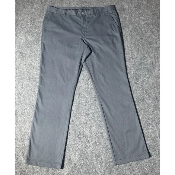 Bonobos Maide Golf Pants Men 38x31.5 Houndstooth Performance Chino Slim Straight