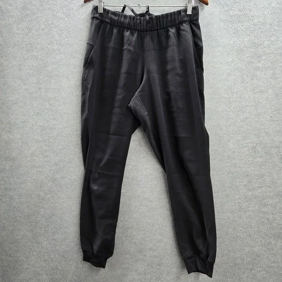 Lululemon Women Activewear Pants 6 Black On The Fly Jogger 25
