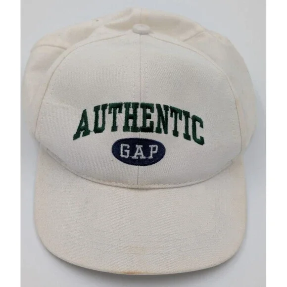 Authentic GAP Women’s White Hat Cap  Snapback Size Medium