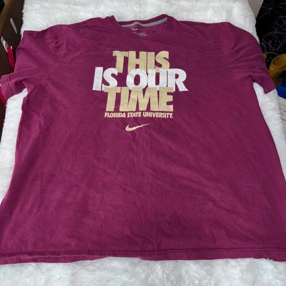 Nike Florida State Seminoles TShirt Mens 3XL‎ Maroon This Is Our Time