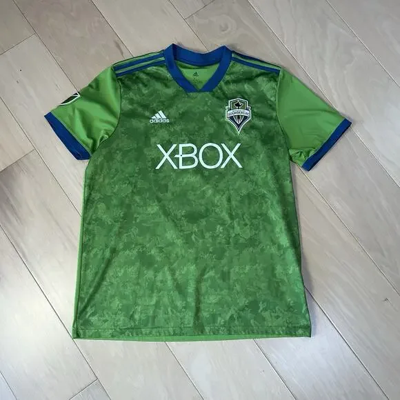 Adidas Seattle Sounders 2018 Home Soccer Jersey Men’s XL