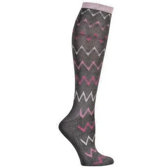 Windsor Gradual Compression Ladies Socks L 10-13 Castle Rock Gray 15/20 MMHG 20