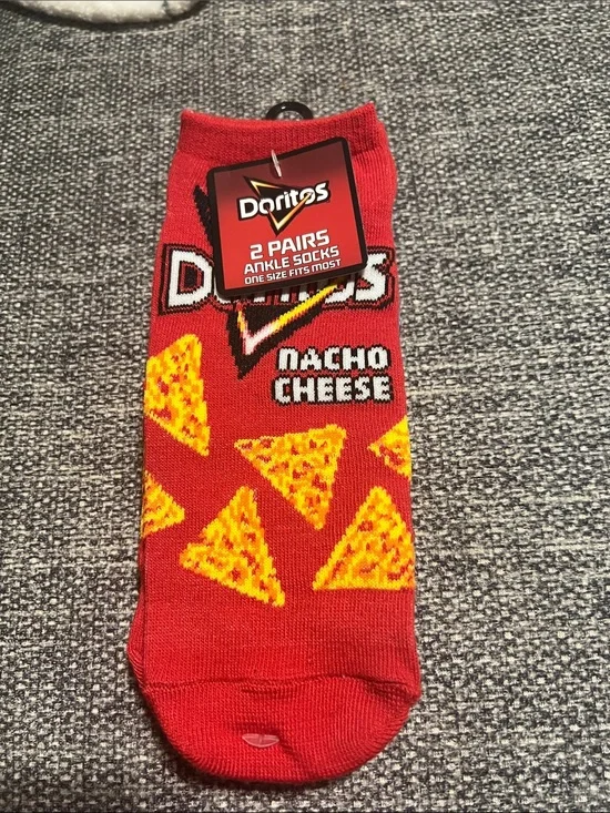 NWT Doritos 2 pack socks