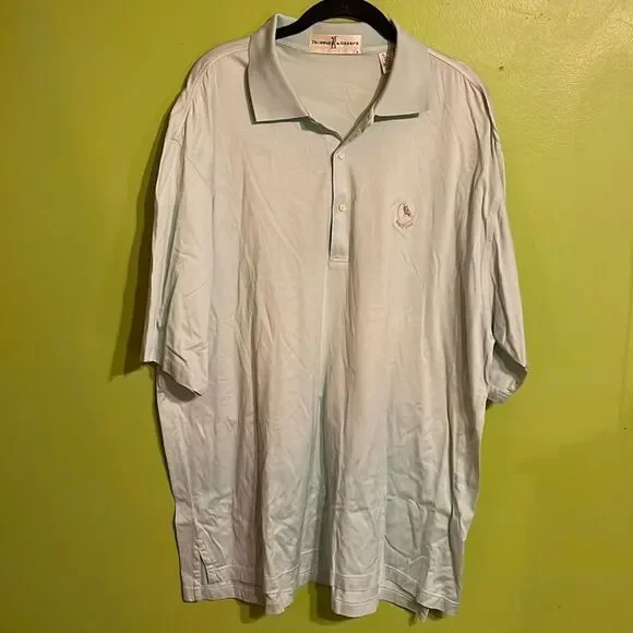 Fairway & Greene Men’s Mint Golf Polo Shirt Size XL