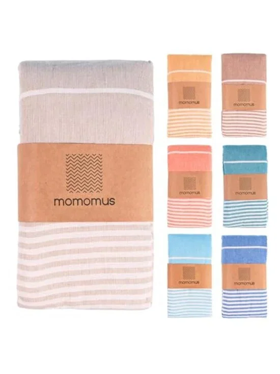 Oversized Beach Blanket Cotton Turkish Towel Sand Free X-Large Picnic Camping