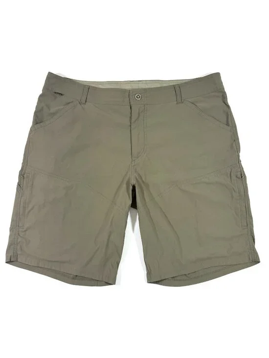 Kuhl Mens Renegade Performance Shorts Size 40 Zip Cargo Outdoor Hiking Green