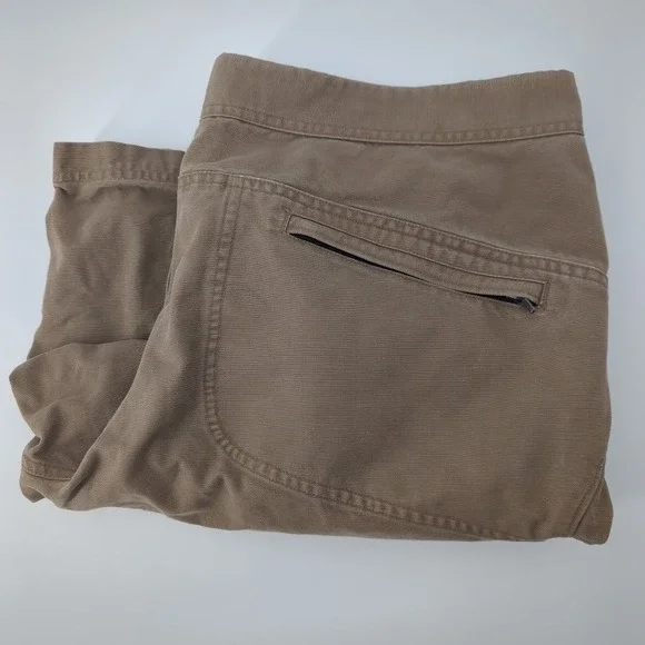 Mountain Hardwear‎ Shorts Mens 38 Tan Utility Hiking Outdoor Workwear Canvas