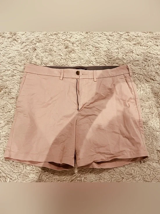 Express Light Pink Chino Shorts