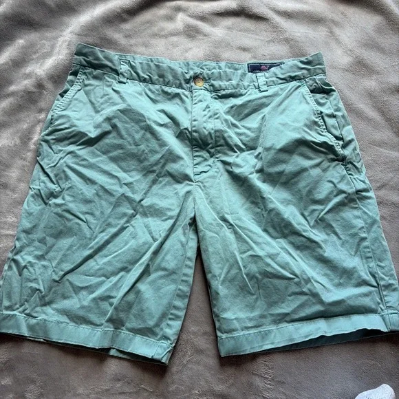 Vineyard Vines Men's Size 36 Breaker‎ Shorts Green 9