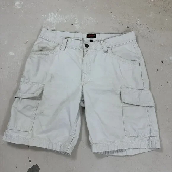 Wolverine Shorts 34 Khaki Cargo Work Cotton Canvas Men’s Durable