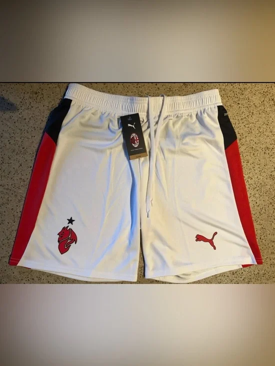 AC Milan ACM Puma 24/25 Away Drycell Soccer Football Shorts Size Small