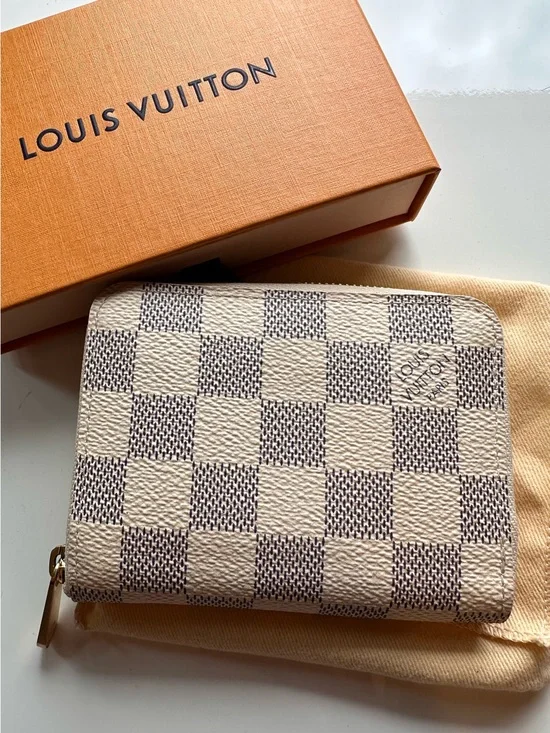 Louis Vuitton Damier Azur Zippy Coin Purse