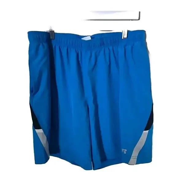 Russell Athletics Blue Dri-Power Essential Performance Shorts Men's Size Large‎
