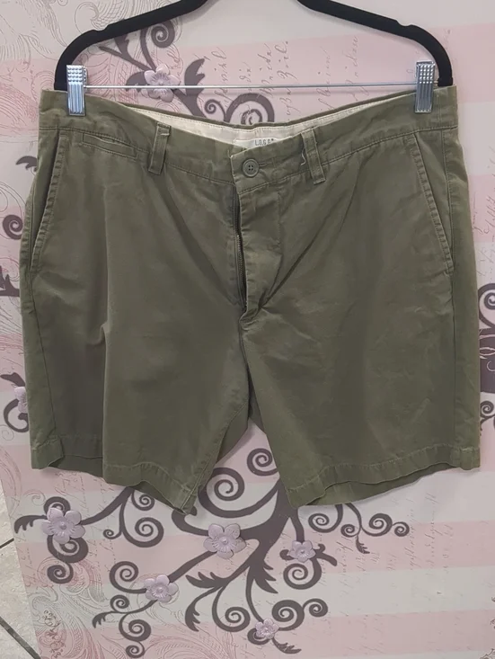 H&M Olive Green Men's Cargo Shorts