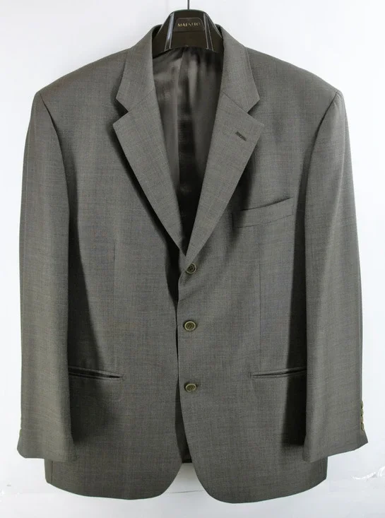 Missoni Blazer Mens 46 Wool Jacket Made Italy Vitale Barberis Canonico Gray