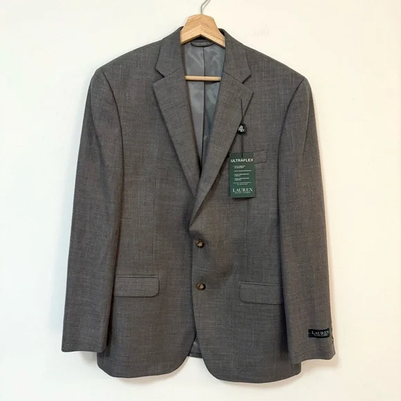 NWT Lauren Ralph Lauren Lexington Ultraflex Blazer Sport Coat $295 MSRP – 42R