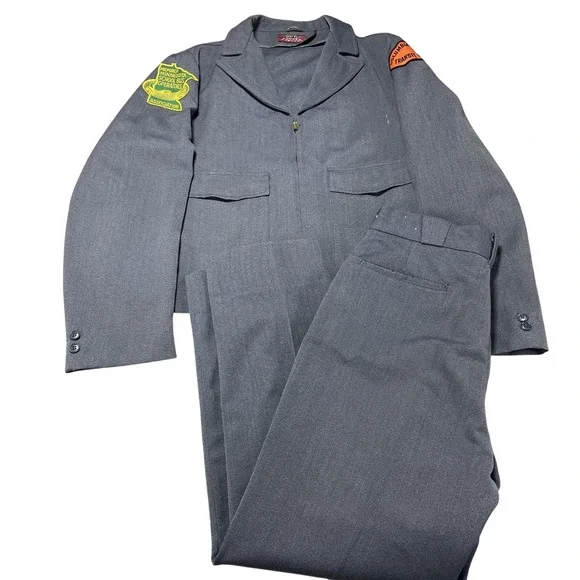 Vintage Day's Ranger Gabcord Jacket 2 Piece Jacket Pants Gabardine Talon 60s 50s