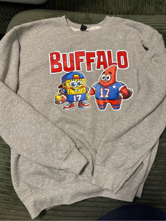 Buffalo Bills SpongeBob Sweatshirt
