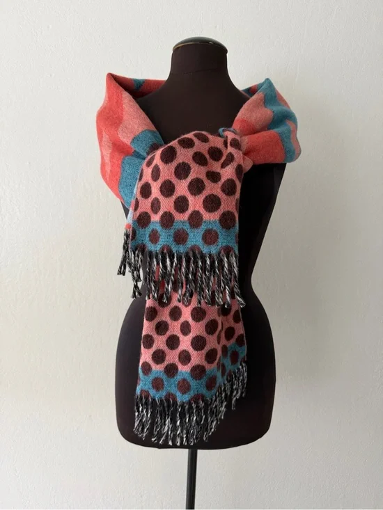 HENRIK VIBSKOV PINK PEYOTE SCARF