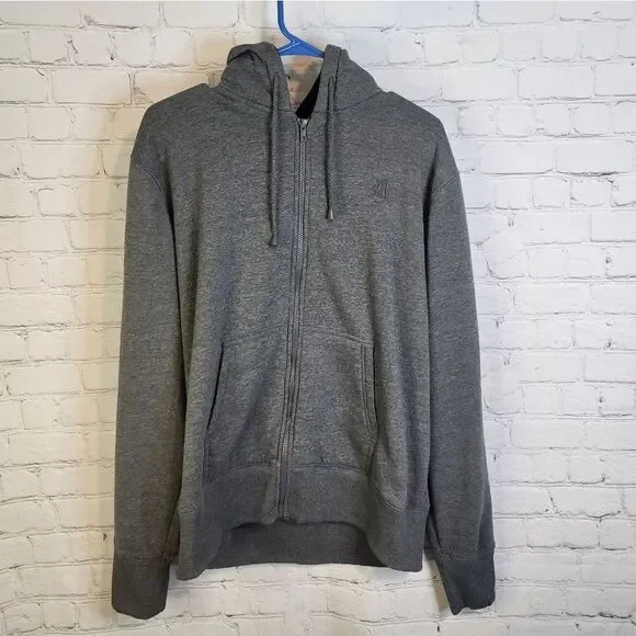 Men's Ditch Plains full zip sweater hoodie, size Large