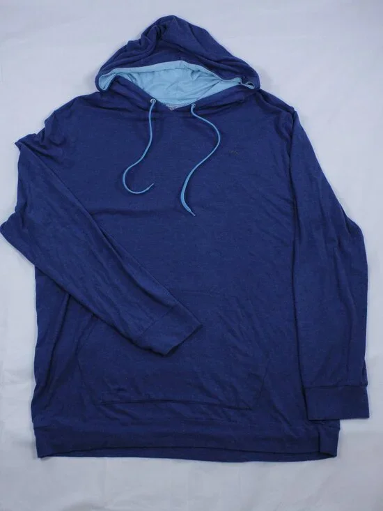 Michael‎ Kors Men's Hoodie - Heather Blue - Size XL - Performance Style