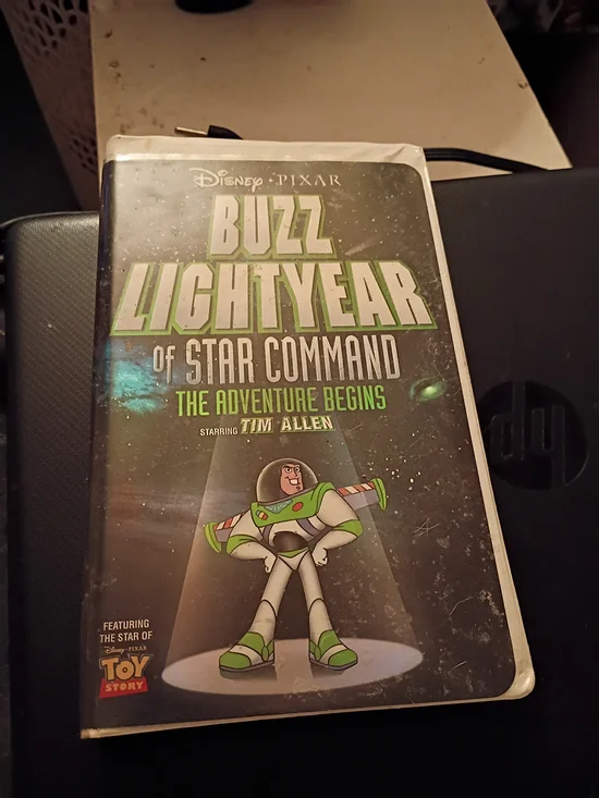 Buzz Lightyear of Star Command VHS - Black/Green