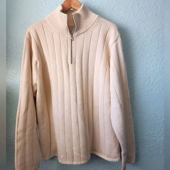 Ralph Lauren MFG POLO Jeans quarter zip up pullover sweater