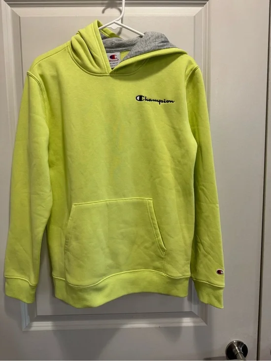 & Other Stories Neon Yellow and Gray Sweater Vest