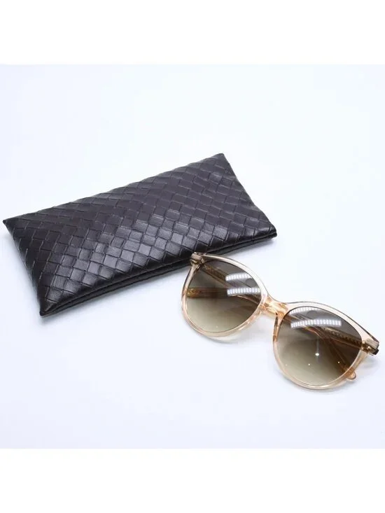 Bottega Veneta Sunglasses Clear Brown Beige BV Eyewear