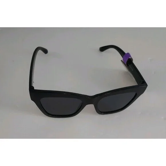 Foster Grant Trend Women's Sunglasses 100% UVA-UVB Black Cateye Frames NEW