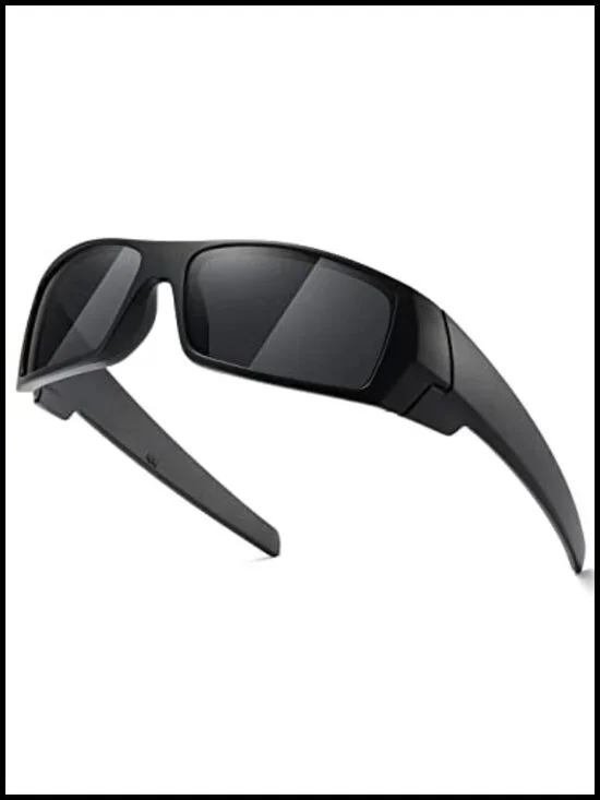 Polarized Sunglasses Men Women Trendy Retro Sports Wrap Around Vintage Shot