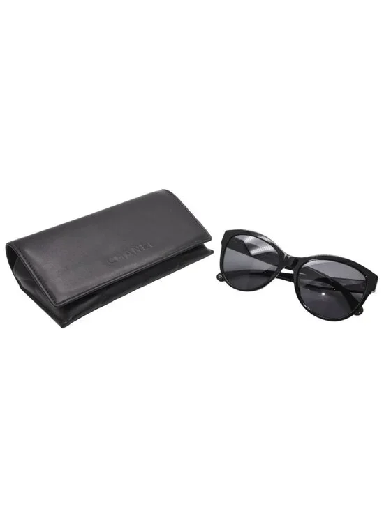 Chanel Sunglasses Eyewear T8 CC Logo Black