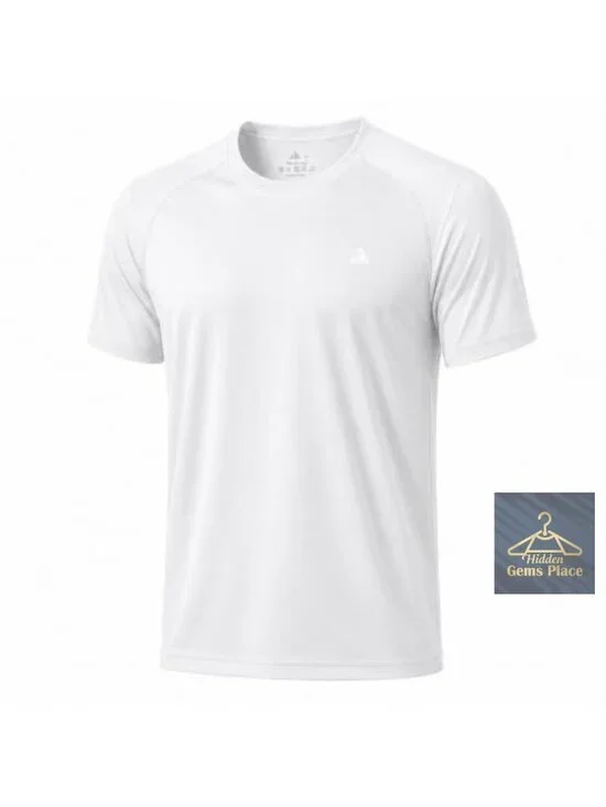 Men's UPF 50+ Quick Dry Rash Guard Shirt Short Sleeve