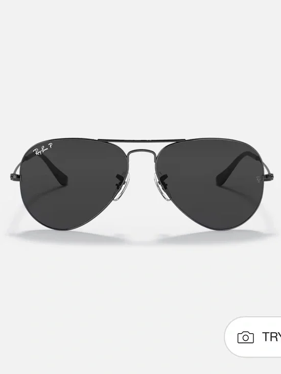 Ray-Ban Black Aviator Sunglasses
