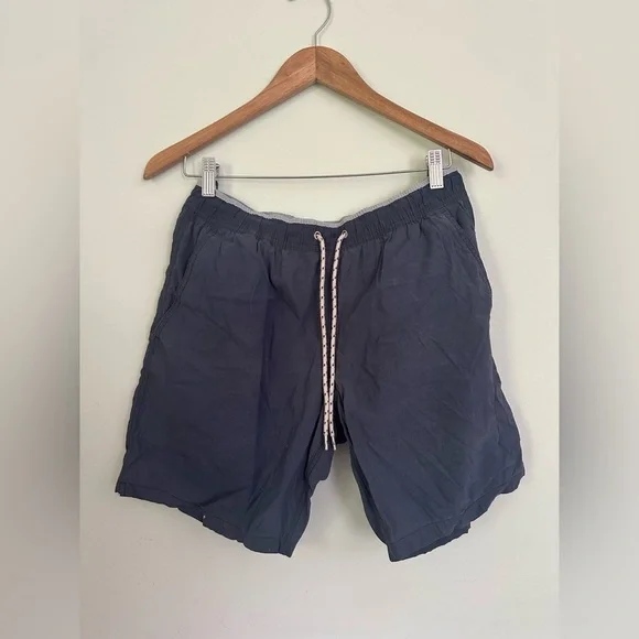 Classic Jcrew navy swim trunks