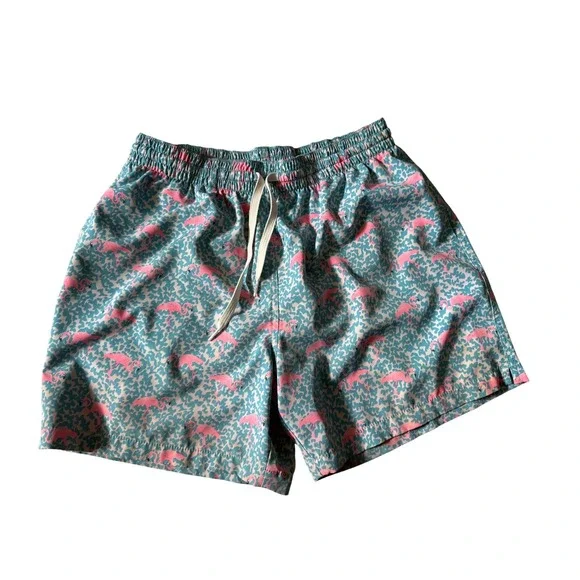 Chubbies The Domingos Are For‎ Flamingos classic swim trunks
